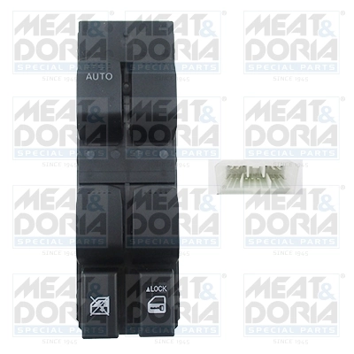 Switch, window regulator
